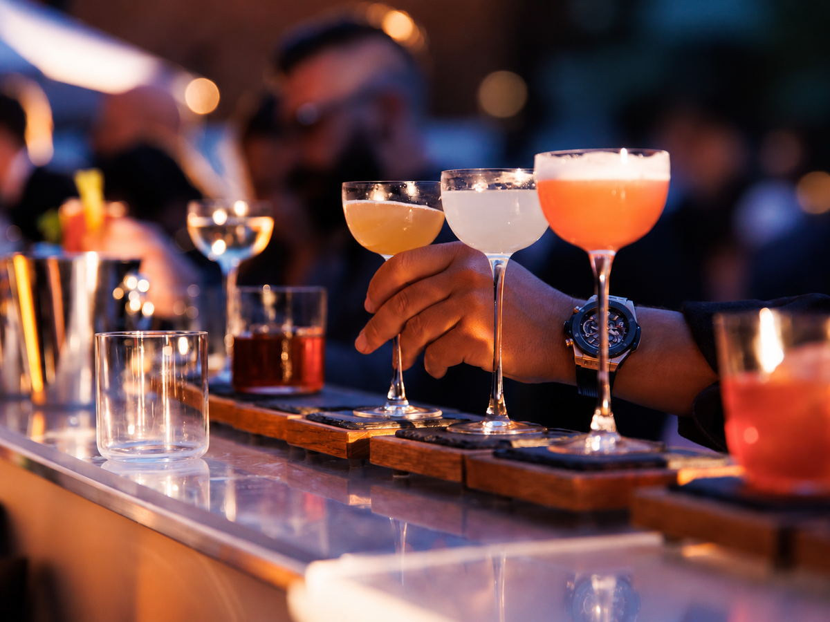 Cocktails bei einer Beverage und Hospitality Experience von Liquid Prodigy in Köln